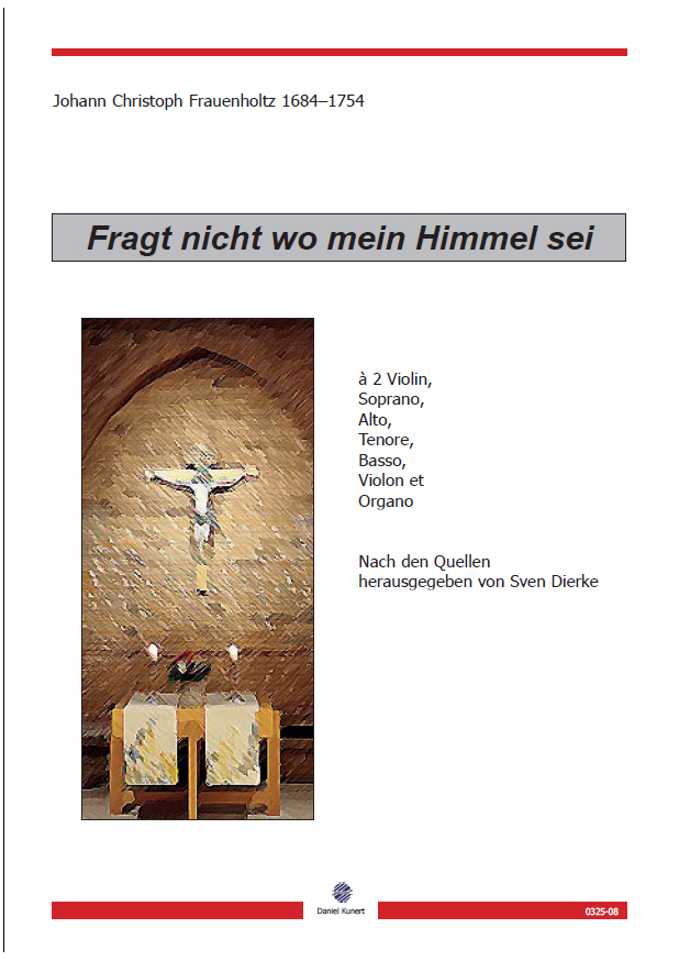 Cover - Johann Christoph Frauenholtz - Fragt nicht, wo mein Himmel sei