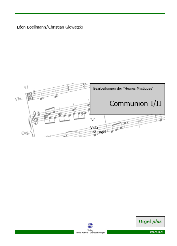 Léon Boellmann - Communion I/II