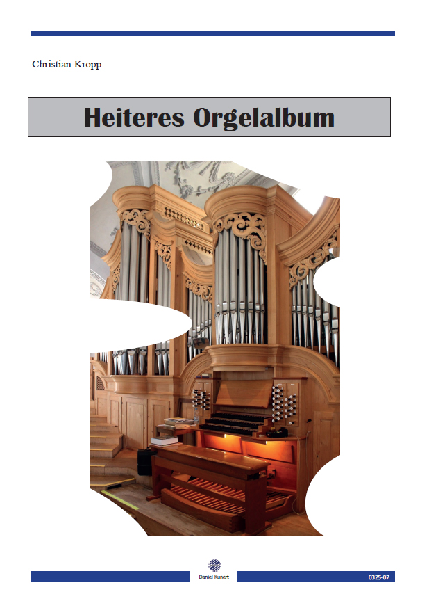 Cover - Christian Kropp - Heiteres Orgelalbum