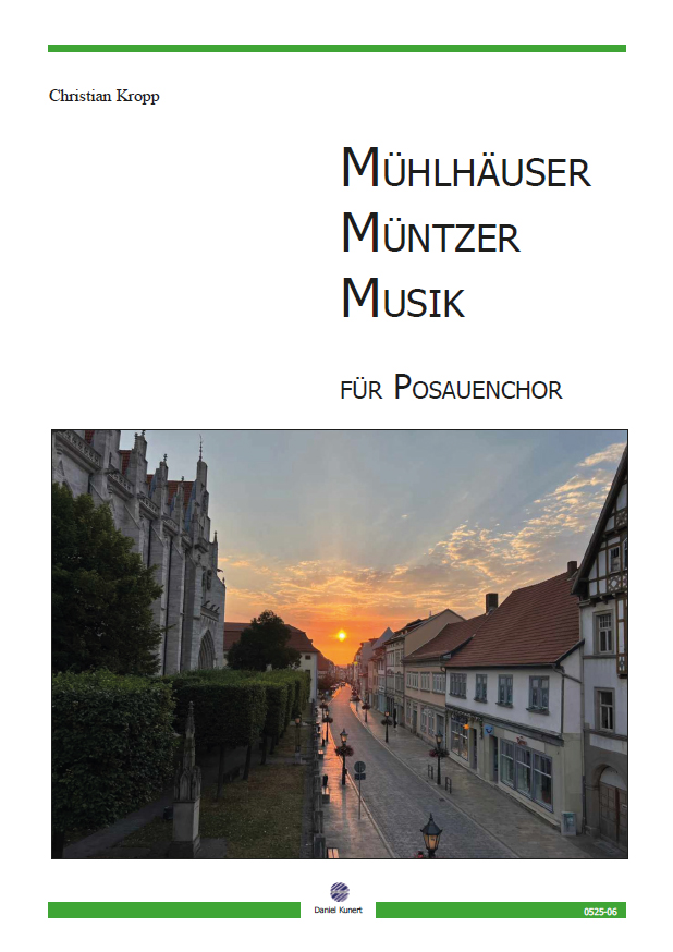 Cover - Christian Kropp - Mühlhäuser Müntzer Musik für Posaunenchor