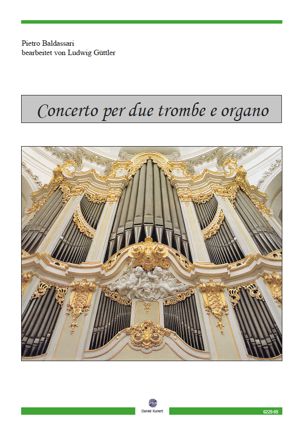 Cover - Pietro Baldassari - Concerto per due trombe e organo